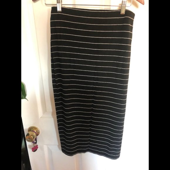 Old Navy striped knit pencil skirt S - Picture 3 of 4